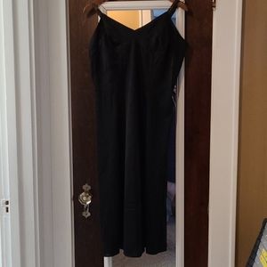 Vintage bundle! Black Nylon Slip & Lacy Camisole